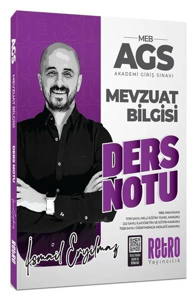 2026 MEB AGS Mevzuat Bilgisi Ders Notu Retro Kitap Fotokopinci -