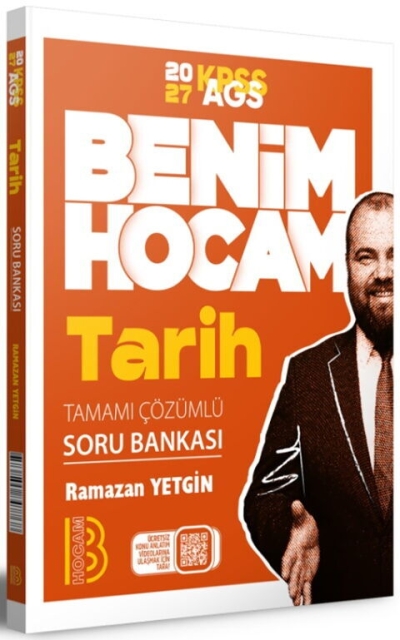 KPSS AGS Tarih Tamamı Çözümlü Soru Bankası Benim Hocam Yayınları