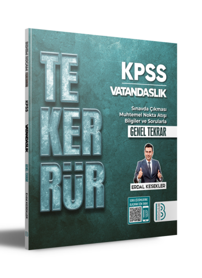 KPSS Tekerrür Vatandaşlık Genel Tekrar Benim Hocam Yayınları Fotokopinci -