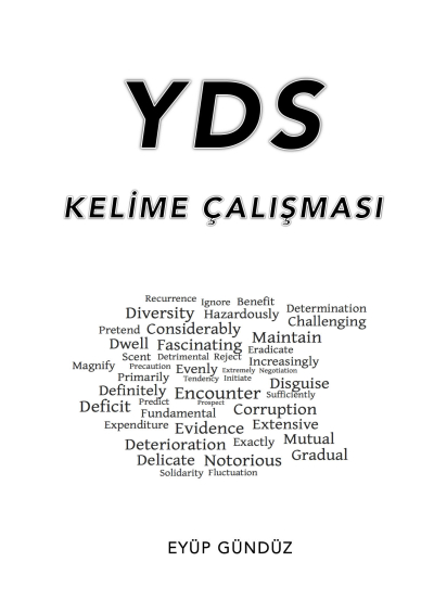 YDS - YDT KELİME ÇALIŞMASI Fotokopinci -