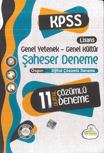 GY-GK ŞAHSESER 11 DİJİTAL ÇÖZÜMLÜ DENEME Fotokopinci -