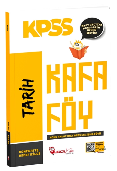 KPSS Tarih Konu Anlatımlı Kafa Föy Hoca Kafası