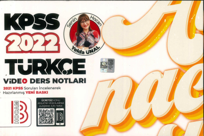 2022 KPSS TÜRKÇE VİDEO DERS NOTLARI ATANACAKSIN Fotokopinci -