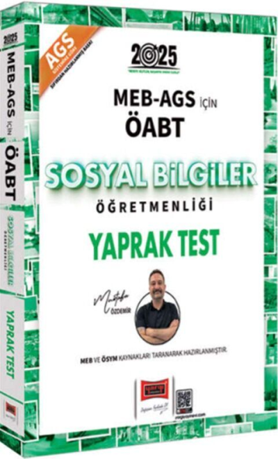 2025 MEB AGS ÖABT Sosyal Bilgiler Öğretmenliği Yaprak Test Yargı Yayınları Fotokopinci -
