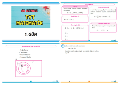REHBER MAT 49 GÜNDE TYT 2021 Fotokopinci -
