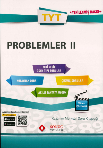 TYT PROBLEMLER 2 SORU KİTAPÇIĞI Fotokopinci -