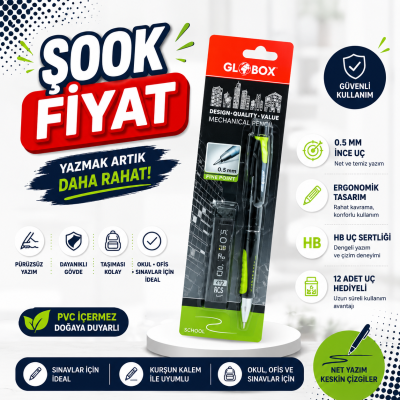 Globox Techno Versatil Set 07MM Fotokopinci -
