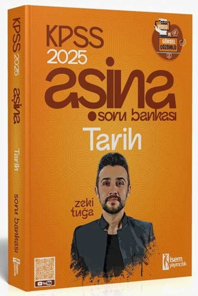 2025 KPSS Tarih Aşina Soru Bankası Çözümlü İsem Yayınları