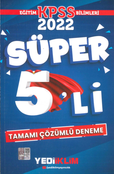 TAMAMI ÇÖZÜMLÜ SÜPER 5`Lİ DENEME