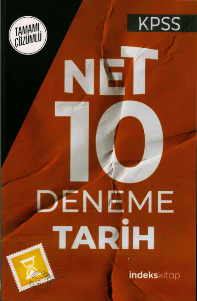 NET 10 TARİH TAMAMI ÇÖZÜMLÜ DENEME Fotokopinci -