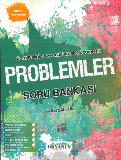 TYT-AYT PROBLEMLER SORU BANKASI KONU ÖZETLİ ÇÖZÜMLÜ