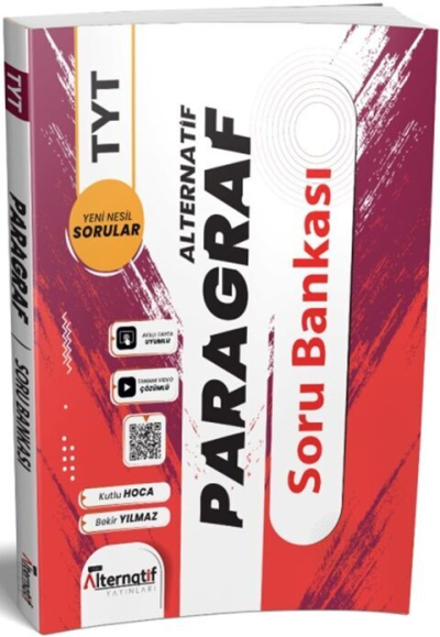 Alternatif Yayınları TYT Paragraf Alternatif Soru Bankası