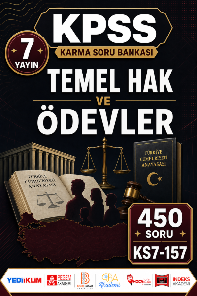 Temel Hak ve Ödevler 7 Yayın 450 Soru Fotokopinci -