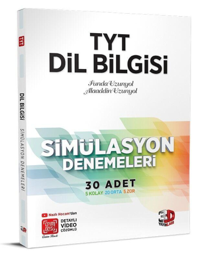 TYT Dil Bilgisi Simülasyon 30 ADET Denemeleri Detaylı Video Çözümlü