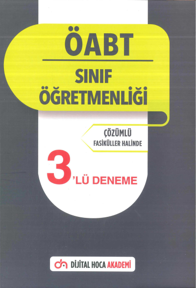 3'LÜ DENEME ÇÖZÜMLÜ Fotokopinci -