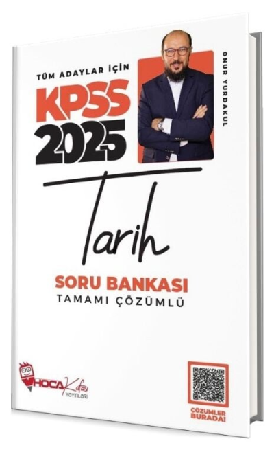 2025 KPSS Tarih Tamamı Çözümlü Soru Bankası Hoca Kafası Yayınları Fotokopinci -