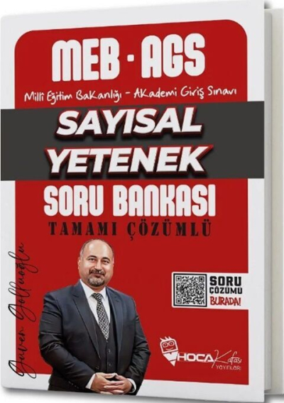 2025 MEB-AGS Sayısal Yetenek Soru Bankası Çözümlü Hoca Kafası Yayınları Fotokopinci -