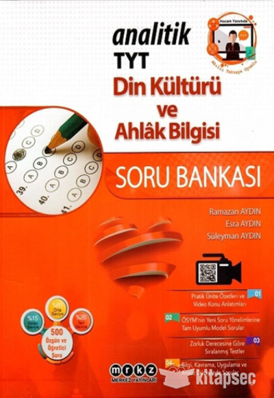 TYT ANALİTİK DİN KÜLTÜRÜ VE AHL. BİLG. SORU BANKASI
