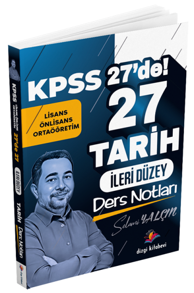 KPSS 27 de 27 İleri Düzey Tarih Ders Notları Dizgi Kitap Fotokopinci -