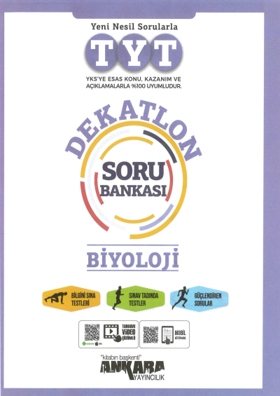 TYT BİYOLOJİ DEKATLON SORU BANKASI Fotokopinci -