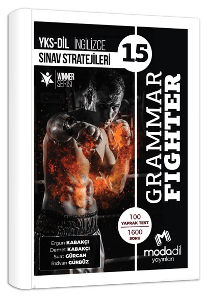 GRAMMAR FIGHTER SINAV STRATEJİLERİ 15 100 YAPRAK TEST 1600 SORU