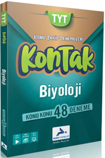 TYT Biyoloji Kontak Konu Takip Denemeleri Paraf Akademi Fotokopinci -