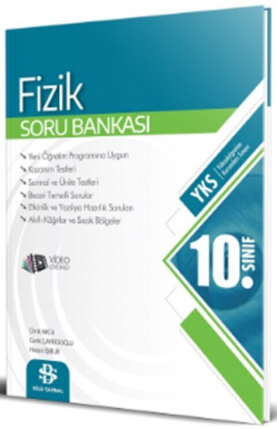10. Sınıf Fizik Soru Bankası Bilgi Sarmal Yayınları Fotokopinci -