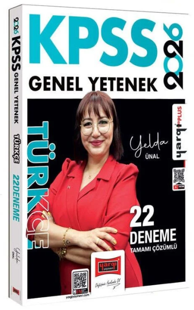 2026 KPSS Genel Yetenek Tamamı Çözümlü Türkçe 22 Deneme (Yelda Ünal) Yargı Yayınları Fotokopinci -