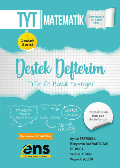 TYT Matematik Destek Defterim ENS Yayıncılık Fotokopinci -
