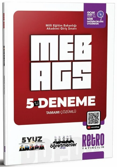 MEB AGS Tüm Dersler 5 Deneme Retro Yayıncılık Fotokopinci -