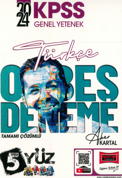 TÜRKÇE 15 DENEME TAMAMI ÇÖZÜMLÜ (5YÜZ) Fotokopinci -