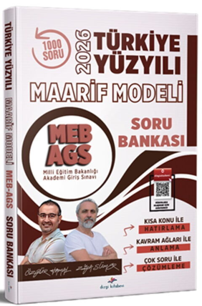 2026 MEB AGS Türkiye Yüzyılı Maarif Modeli Tamamı Video Çözümlü Soru Bankası Dizgi Kitap Fotokopinci -