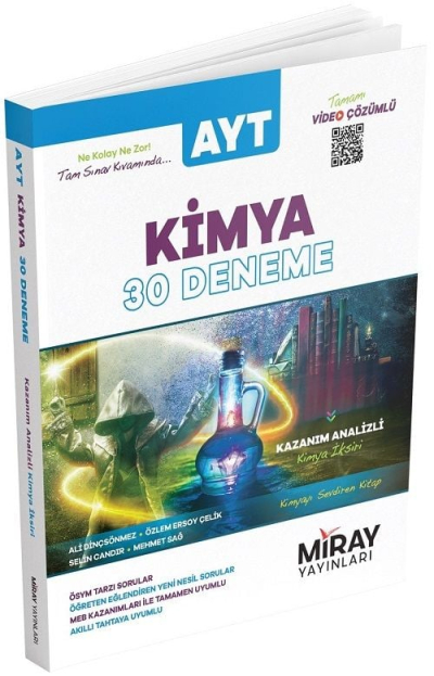AYT Kimya 30 Deneme Miray Yayınları Fotokopinci -