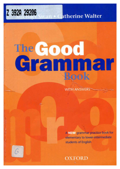 The Good Grammar Book with answers Fotokopinci -