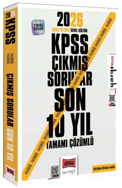 2026 KPSS GK-GY Tüm Dersler Tamamı Çözümlü Son 10 Yıl Çıkmış Sorular Yargı Yayınevi Fotokopinci -