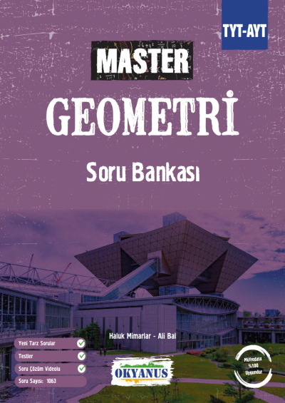 TYT AYT Master Geometri Soru Bankası Okyanus Yayınları Fotokopinci -