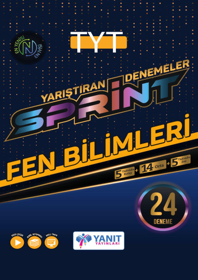 TYT Fen Bilimleri Sprint 24 Deneme Yanıt Yayınları Fotokopinci -