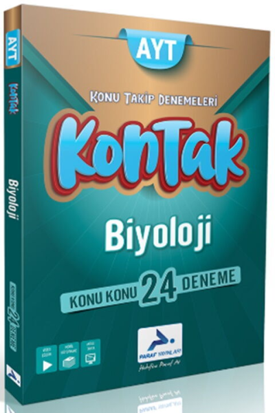 AYT Biyoloji Kontak Konu Takip Denemeleri Paraf Akademi Fotokopinci -