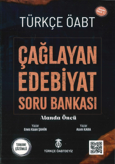ÖABT Türkçe Öğretmenliği Çağlayan Edebiyat Soru Bankası Çözümlü Türkçe ÖABTDEYİZ Fotokopinci -