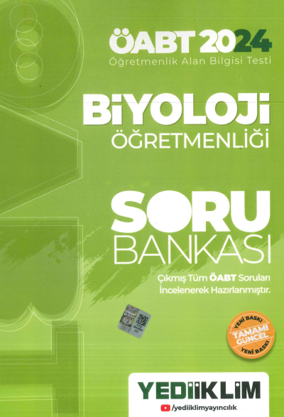 ÖABT BİYOLOJİ SORU BANKASI Fotokopinci -