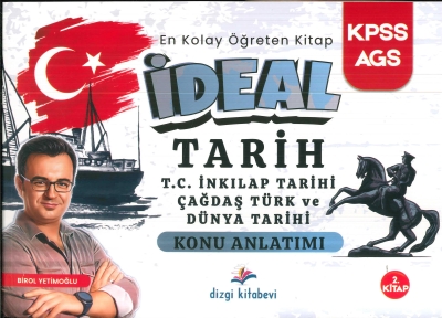 2026 KPSS MEB AGS İdeal Tarih Konu Anlatımı Birol Yetimoğlu 2. Cilt Dizgi Kitap Fotokopinci -