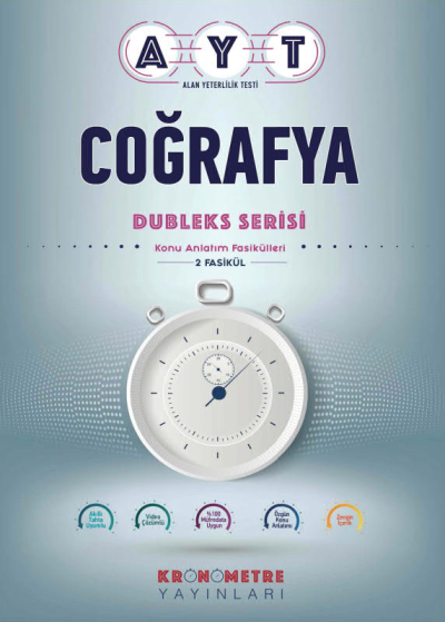 Ayt Coğrafya Dubleks Serisi Konu Anlatım Fasikülleri (2 Fasikül)
