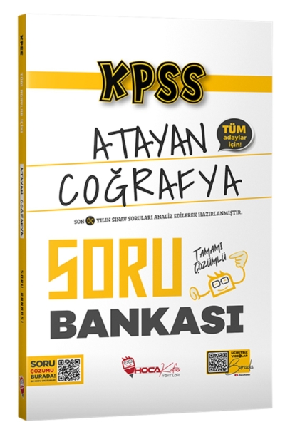 KPSS Coğrafya Atayan Soru Bankası Hoca Kafası Fotokopinci -
