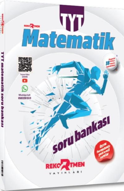 YKS TYT Matematik Soru Bankası Çözümlü Rekortmen Yayınları Fotokopinci -