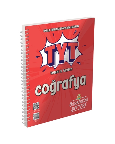 TYT Coğrafya Öğrencim Defteri Murat Yayınları