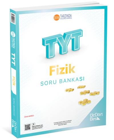 2026 TYT Fizik Soru Bankası Üç Dört Beş Yayınları Fotokopinci -