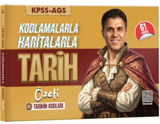 KPSS-AGS Kodlamalarla Haritalarla Tarih Özeti Zeduva Yayınları Fotokopinci -