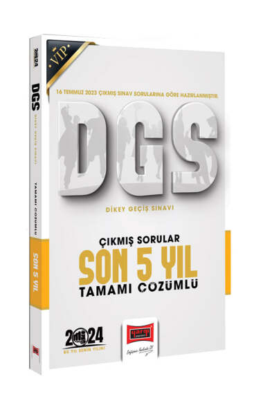 2024 DGS Çıkmış Sorular Tamamı Çözümlü Son 5 Yıl (16 Temmuz 2023 Sınavı Dahil) Fotokopinci -