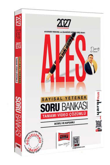 2027 ALES Sayısal Yetenek Tamamı Video Çözümlü Soru Bankası Yargı Yayınları