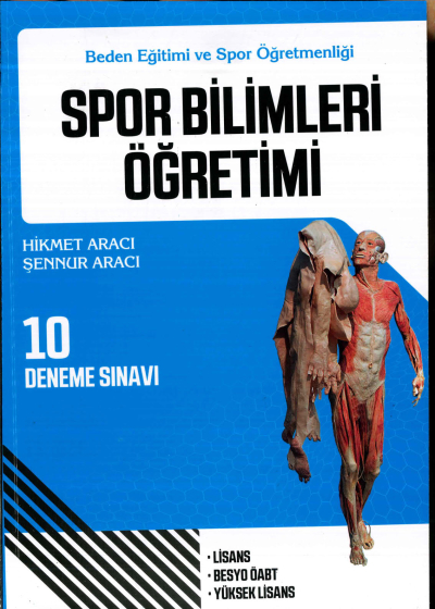 SPOR BİLİMLERİ ÖĞRETİMİ 10 DENEME SINAVI Fotokopinci -